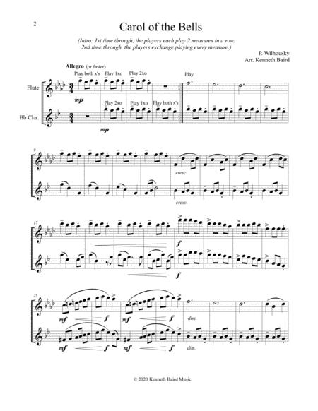 Christmas Duets Volume 2 For One Flute And One Clarinet Page 2