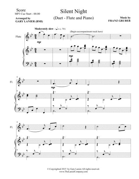 Christmas Flute 6 Christmas Songs For Flute Piano With Score Parts Page 2