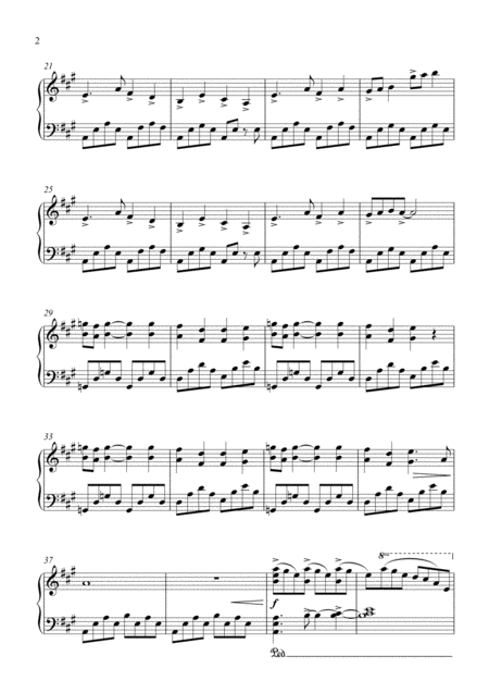 Christmas In The City Piano Solo Page 2