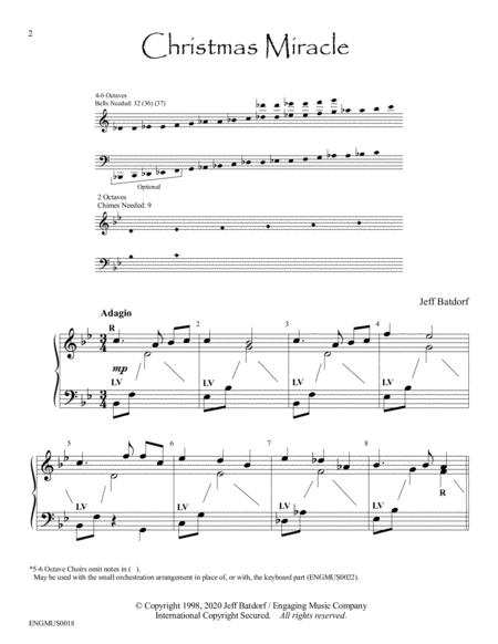 Christmas Miracle 4 6 Octave Handbells Page 2