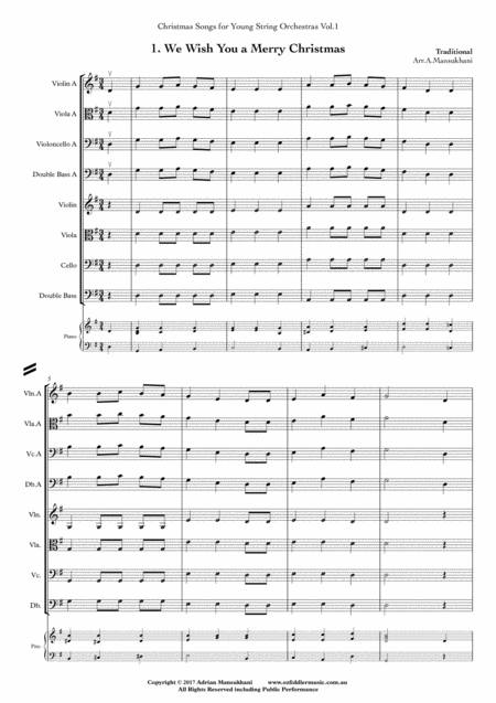 Christmas Songs For Young String Orchestras Volume One Page 2