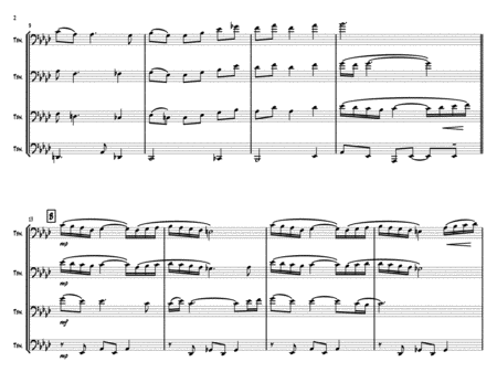 Christmas Time Is Here Trombone Quartet Page 2