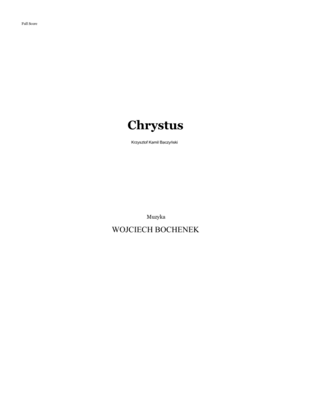 Chrystus Oratorium Na Wielki Post Page 2