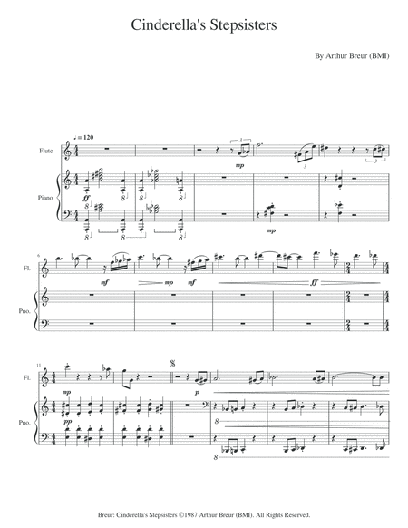 Cinderellas Stepsisters Flute Piano Page 2