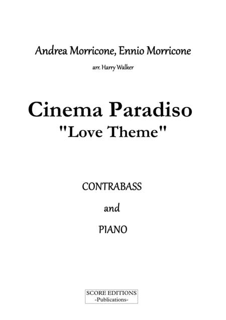 Cinema Paradiso Love Theme For Contrabass And Piano Page 2