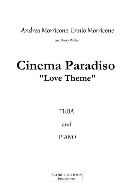 Cinema Paradiso Love Theme For Tuba And Piano Page 2