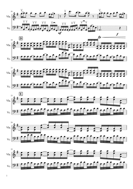 Clarity Violin And Cello Duo Page 2