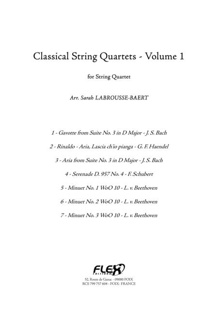 Classical String Quartets Volume 1 Page 2