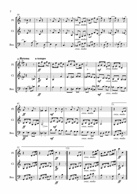 Claude Debussy La Petit Negre Page 2