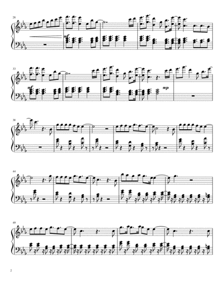 Clean Bandit Symphony Intermediate Piano Page 2