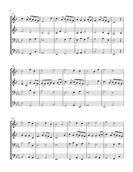 Clocks Original Key Cello Page 2