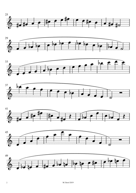 Cm Flute Scales Level 3 Page 2