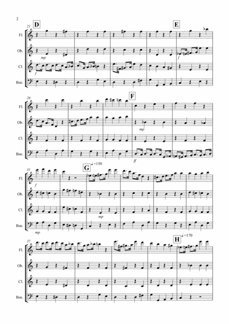 Coffee Shop Polka For Wind Quartet Page 2