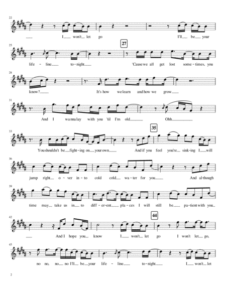 Cold Water Tenor Sax Page 2