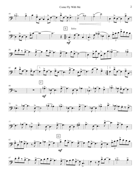 Come Fly With Me Bass Page 2