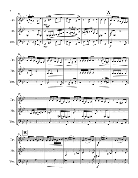 Como Le Va For Brass Trio Page 2