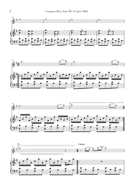 Comptine D Un Autret L Aprs Midi Yann Tiersen Oboe And Piano Page 2