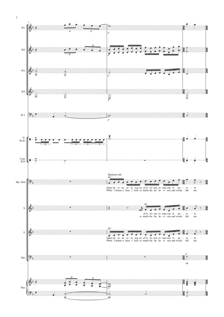 Con Te Partiro Flexible Ensemble With Choir Page 2