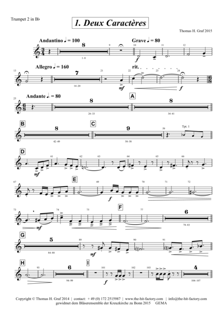 Conflusion Suite Wind Ensemble Trumpet 2 Page 2