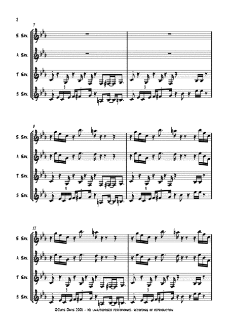 Confusion Sax Quartet Page 2