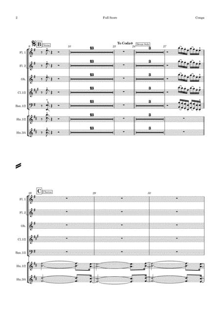 Conga Vocal Orchestral Woodwind And French Horn Add On Pack Key Of Em Page 2