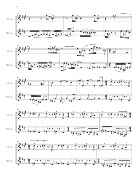 Convergence For Bb And Eb Clarinets Page 2