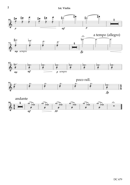 Conversation Concerto No 10 For Double Bass And Orchestra Parts For Strings Page 2