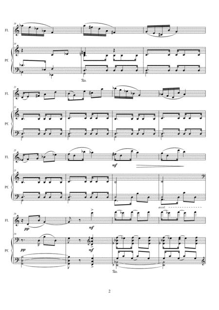 Corcovado For Flute Piano Page 2