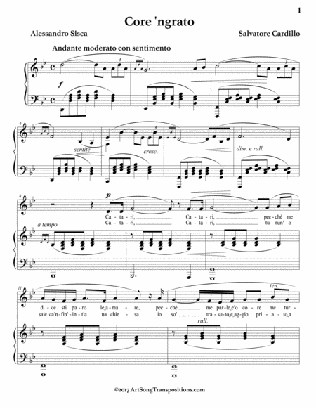 Core Ngrato B Flat Major Page 2