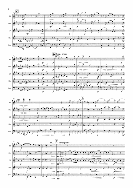 Corelli Concerto Grosso Op 6 No 8 Christmas Concerto Mvt Vi Pastorale Wind Quintet Page 2