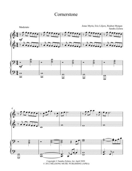 Cornerstone 1 Piano 4 Hand Duet Page 2