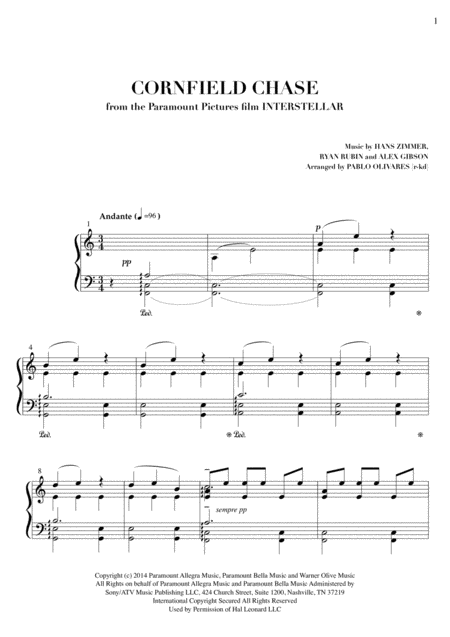 Cornfield Chase From The Paramount Pictures Film Interstellar Page 2