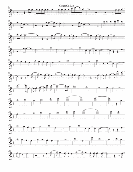Count On Me Oboe Page 2
