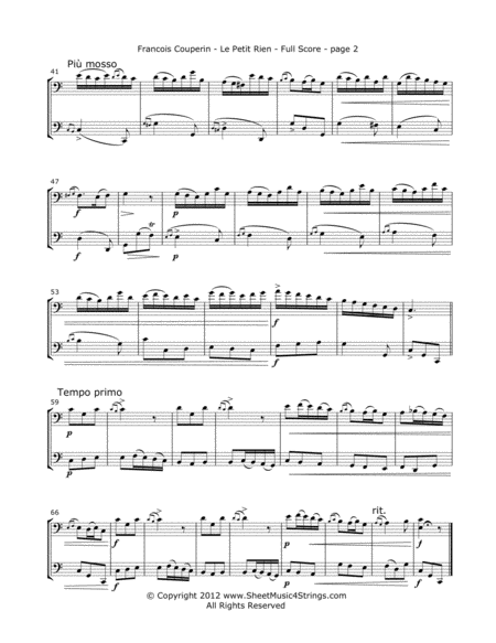 Couperin F Laa Petit Rien For Two Cellos Page 2