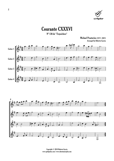 Courante Cxxxvi Page 2