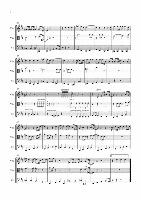 Crazy Little Thing Called Love Arranged For String Trio Violin Viola And Cello Page 2