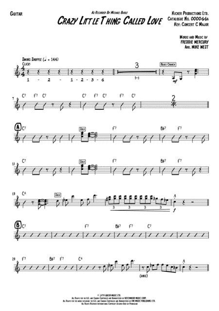 Crazy Little Thing Called Love M Guitar Page 2