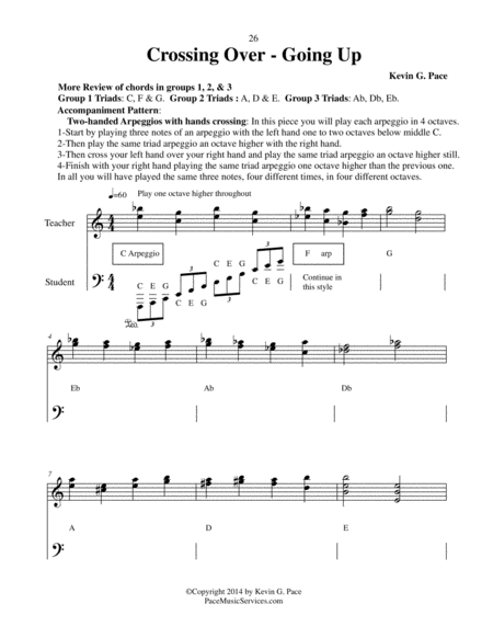 Crossing Over Going Up Easy Piano Duet Page 2