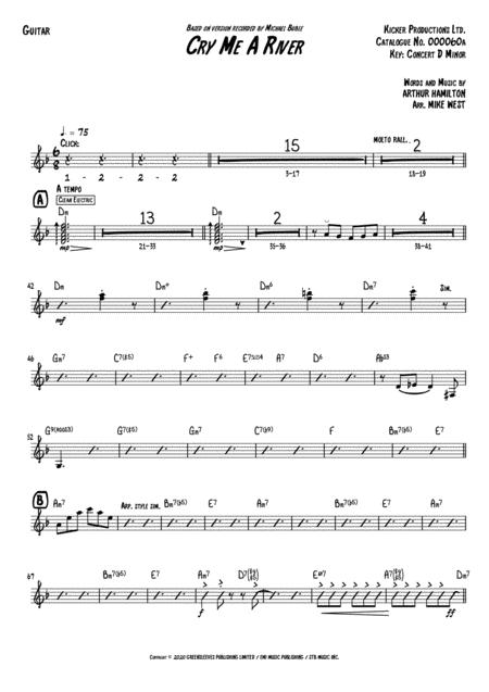 Cry Me A River Guitar Page 2