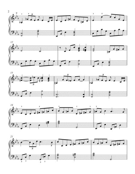 Cry Me A River Intermediate Piano Page 2