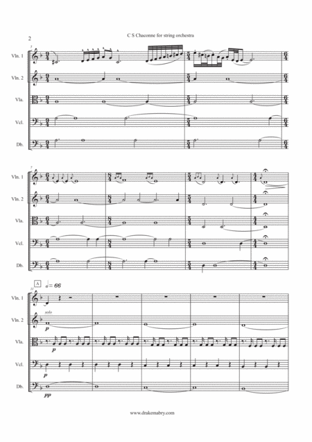 Cs Chaconne String Orchestra Page 2