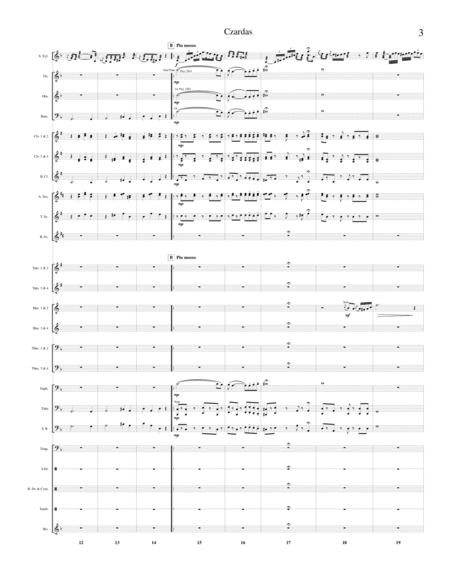 Czardas For Solo Xylophone And Band Page 2