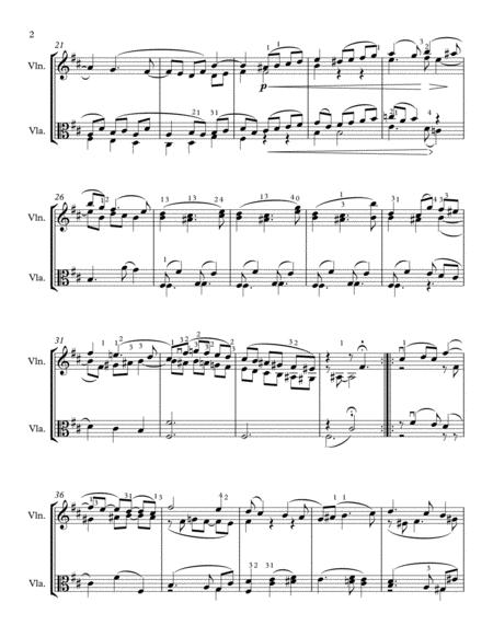 D Scarlatti Sonata In B Minor K 87 For Violin And Viola Page 2