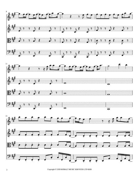 Dance Monkey String Quartet Page 2