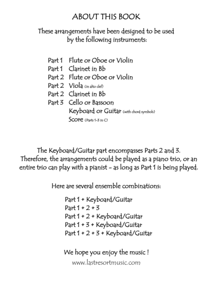 Dance Of The Reed Flutes From The Nutcracker For Woodwind Trio Or Clarinet Trio Page 2