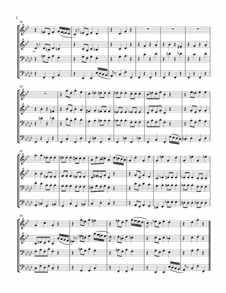 Dance Of The Sugar Plum Fairies From The Nutcracker Brass Quartet Page 2