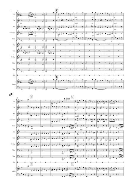 Dance Of The Sugar Plum Fairy Fantasia From Nutcracker For School Concert Band Page 2