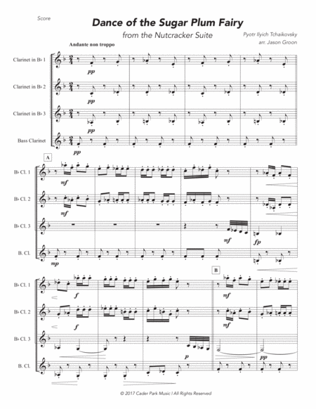 Dance Of The Sugar Plum Fairy From The Nutcracker Suite Page 2