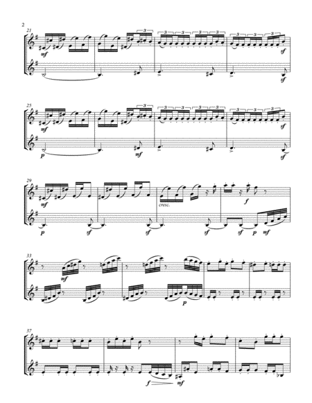 Dance Of The Sugar Plum Fairy From The Nutcracker Violin Duet Page 2