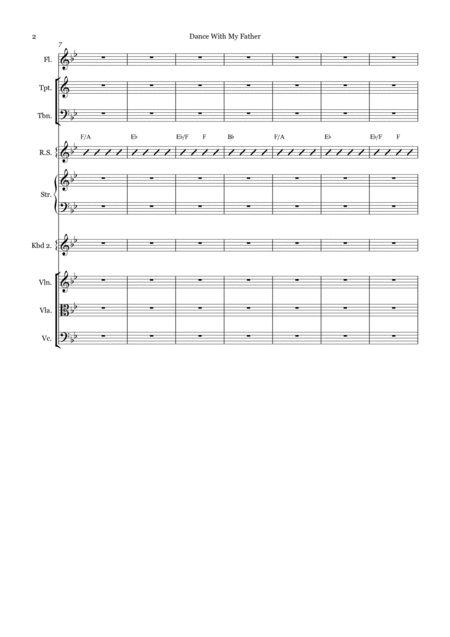 Dance With My Father Ensemble Supplement Page 2